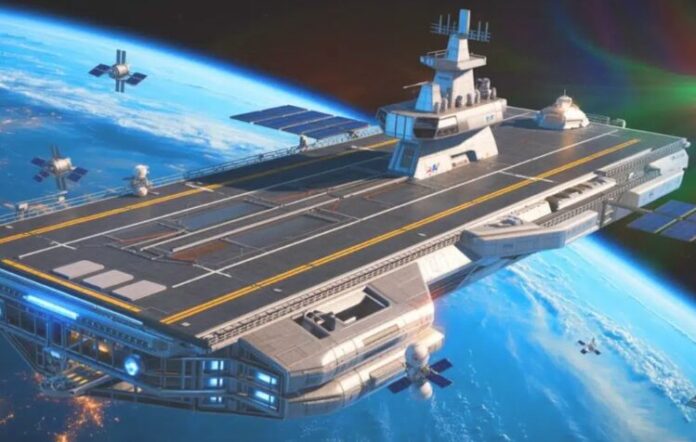 space force orbital warship carrier